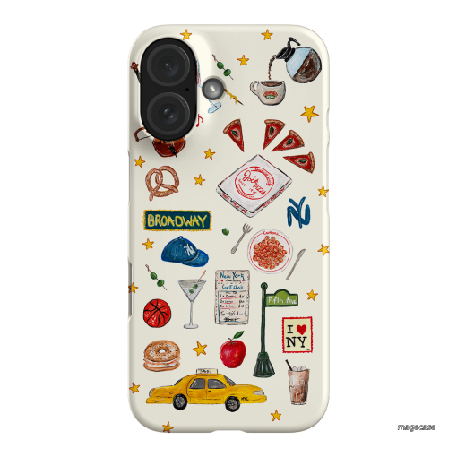 NYC Light Printed Phone Cases iPhone 16 / Snap by BG. Studio - The Dairy