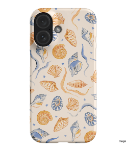 Shells & Swirls Printed Phone Cases by Cass Deller - The Dairy