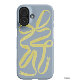 Sorbet Ribbon Printed Phone Cases iPhone 16 / Snap by Jasmine Dowling - The Dairy