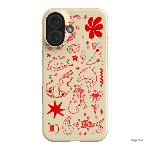 Spiced Cowboy Cream Printed Phone Cases iPhone 16 / Snap by Easty Beasty - The Dairy