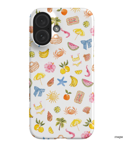 Summer Icons Printed Phone Cases iPhone 16 / Snap by Cass Deller - The Dairy