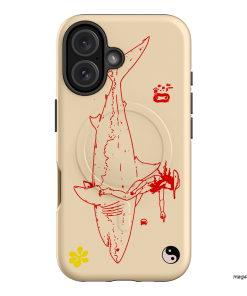 1800-Busy-Rn in Cream Printed Phone Cases iPhone 16 / Armoured MagSafe by Easty Beasty - The Dairy
