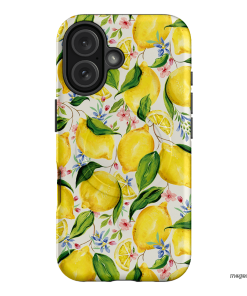 Citrus Lemon Printed Phone Cases iPhone 16 / Armoured MagSafe by Ellie Mae - The Dairy