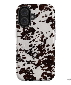 Cowhide Charm Printed Phone Cases iPhone 16 / Armoured MagSafe by The Dairy - The Dairy