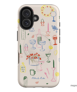 Dinnerware Printed Phone Cases iPhone 16 / Armoured MagSafe by Phthalo Ruth - The Dairy