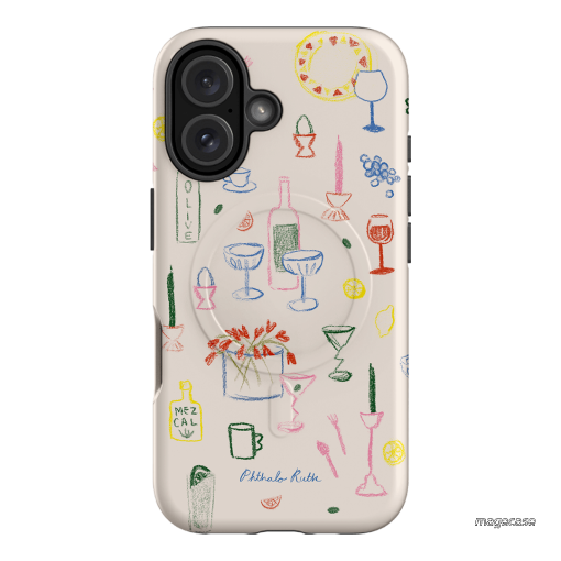 Dinnerware Printed Phone Cases iPhone 16 / Armoured MagSafe by Phthalo Ruth - The Dairy