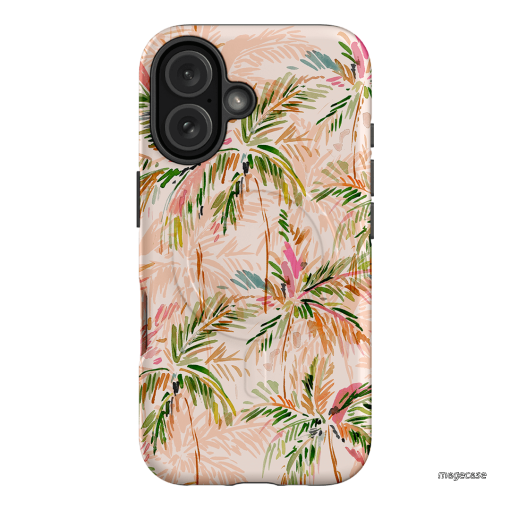 Hawaiian Palms Printed Phone Cases iPhone 16 / Armoured MagSafe by Cass Deller - The Dairy