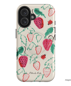Ladybug Hour Printed Phone Cases iPhone 16 / Armoured MagSafe by Phthalo Ruth - The Dairy