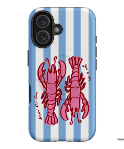 Lobster for Life Printed Phone Cases iPhone 16 / Armoured MagSafe by The Dairy - The Dairy