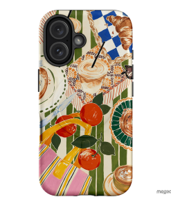Morning Goss Printed Phone Cases iPhone 16 / Armoured MagSafe by Charlie Taylor - The Dairy