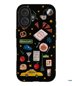 NYC Printed Phone Cases iPhone 16 / Armoured MagSafe by BG. Studio - The Dairy