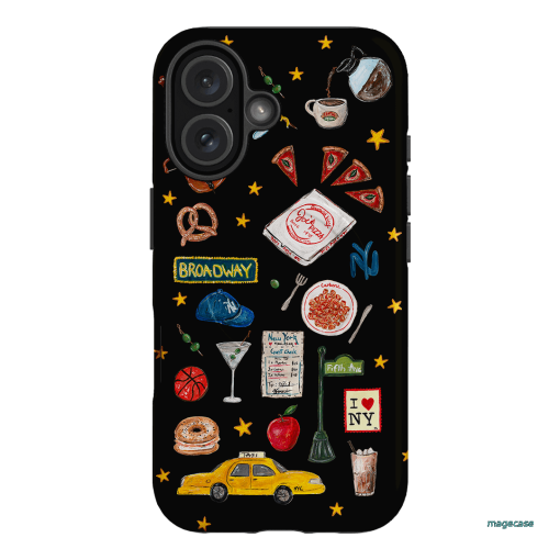NYC Printed Phone Cases iPhone 16 / Armoured MagSafe by BG. Studio - The Dairy