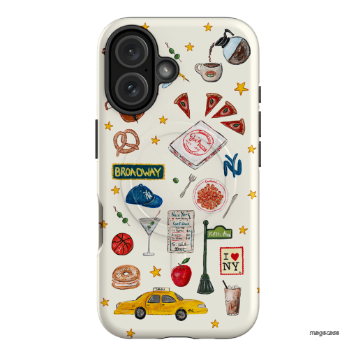 NYC Light Printed Phone Cases iPhone 16 / Armoured MagSafe by BG. Studio - The Dairy