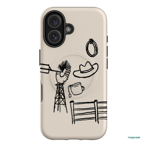 Outstation Printed Phone Cases iPhone 16 / Armoured MagSafe by Nardurna - The Dairy