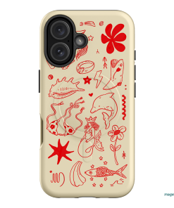 Spiced Cowboy Cream Printed Phone Cases iPhone 16 / Armoured MagSafe by Easty Beasty - The Dairy