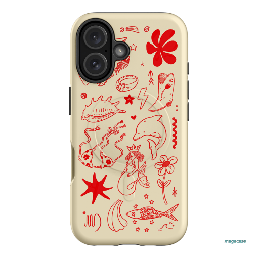 Spiced Cowboy Cream Printed Phone Cases iPhone 16 / Armoured MagSafe by Easty Beasty - The Dairy