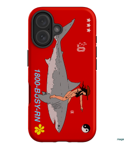 1800-Busy Rn in Red Printed Phone Cases iPhone 16 / Armoured by Easty Beasty - The Dairy