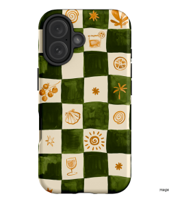 Afternoon Mezze Printed Phone Cases iPhone 16 / Armoured by Charlie Taylor - The Dairy