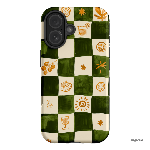 Afternoon Mezze Printed Phone Cases iPhone 16 / Armoured by Charlie Taylor - The Dairy