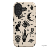 Astro Flash Beige Printed Phone Cases iPhone 16 / Armoured by Veronica Tucker - The Dairy