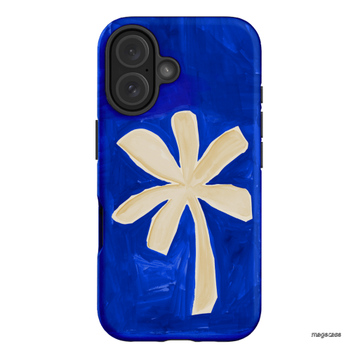 Bleu Palm Printed Phone Cases iPhone 16 / Armoured by Charlie Taylor - The Dairy