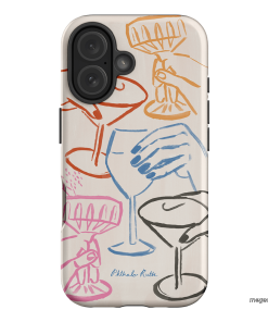 Cheers Multi Printed Phone Cases iPhone 16 / Armoured by Phthalo Ruth - The Dairy