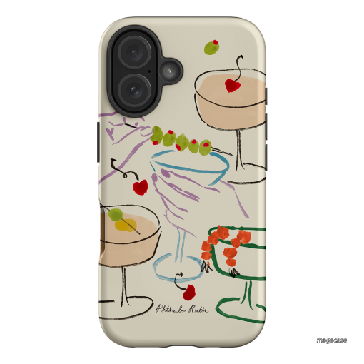 Cosmopolitan Dreams Printed Phone Cases by Phthalo Ruth - The Dairy