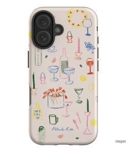 Dinnerware Printed Phone Cases iPhone 16 / Armoured by Phthalo Ruth - The Dairy