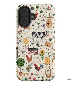 Farm Stay Printed Phone Cases iPhone 16 / Armoured by BG. Studio - The Dairy