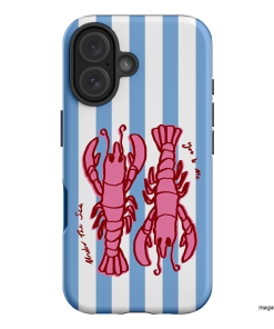 Lobster for Life Printed Phone Cases iPhone 16 / Armoured by The Dairy - The Dairy