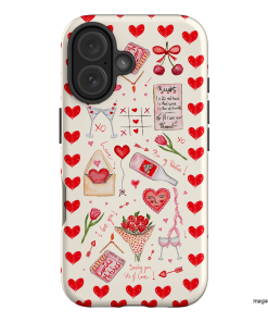 Love Note Printed Phone Cases iPhone 16 / Armoured by BG. Studio - The Dairy