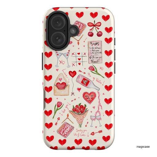 Love Note Printed Phone Cases iPhone 16 / Armoured by BG. Studio - The Dairy