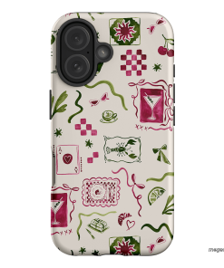 Martini Gal Printed Phone Cases iPhone 16 / Armoured by Charlie Taylor - The Dairy