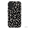 Mini Confetti Noir Printed Phone Cases iPhone 16 / Armoured by Veronica Tucker - The Dairy