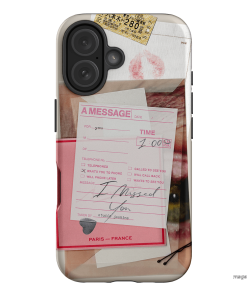 Missed Call Printed Phone Cases iPhone 16 / Armoured by Jasmine Dowling - The Dairy