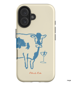 Mootini Blue Printed Phone Cases by Phthalo Ruth - The Dairy