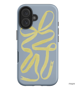Sorbet Ribbon Printed Phone Cases iPhone 16 / Armoured by Jasmine Dowling - The Dairy