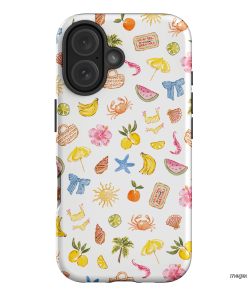 Summer Icons Printed Phone Cases iPhone 16 / Armoured by Cass Deller - The Dairy