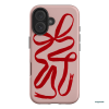 Valentine Ribbon Printed Phone Cases iPhone 16 / Armoured by Jasmine Dowling - The Dairy