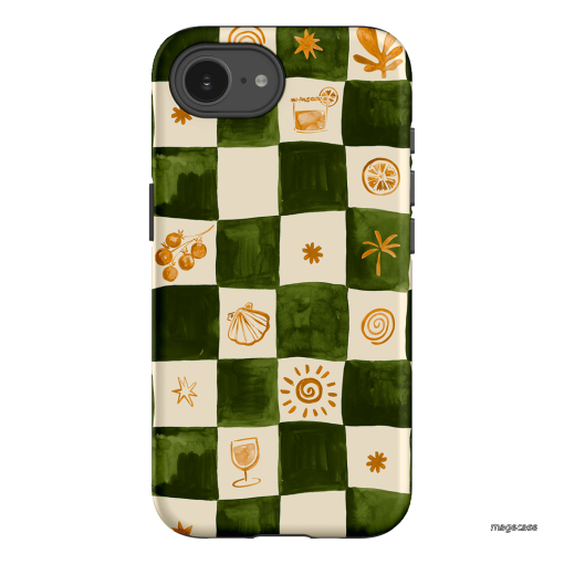 Afternoon Mezze Printed Phone Cases iPhone 16E / Armoured by Charlie Taylor - The Dairy