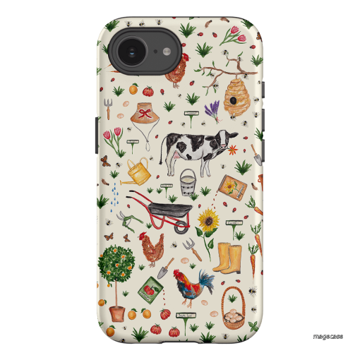 Farm Stay Printed Phone Cases iPhone 16E / Armoured by BG. Studio - The Dairy
