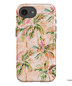 Hawaiian Palms Printed Phone Cases iPhone 16E / Armoured by Cass Deller - The Dairy