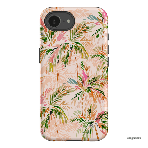 Hawaiian Palms Printed Phone Cases iPhone 16E / Armoured by Cass Deller - The Dairy