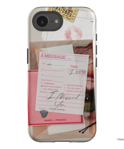 Missed Call Printed Phone Cases iPhone 16e / Armoured by Jasmine Dowling - The Dairy