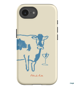 Mootini Blue Printed Phone Cases by Phthalo Ruth - The Dairy