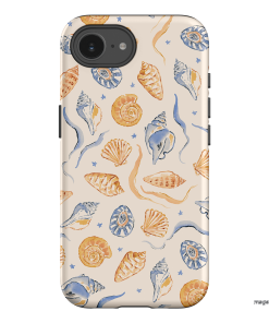 Shells & Swirls Printed Phone Cases by Cass Deller - The Dairy