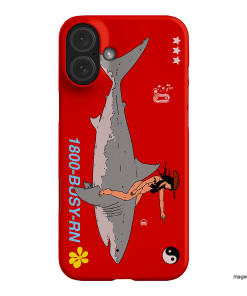 1800-Busy Rn in Red Printed Phone Cases iPhone 16 Plus / Snap by Easty Beasty - The Dairy