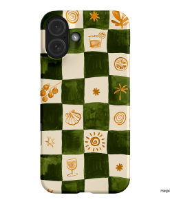 Afternoon Mezze Printed Phone Cases iPhone 16 Plus / Snap by Charlie Taylor - The Dairy
