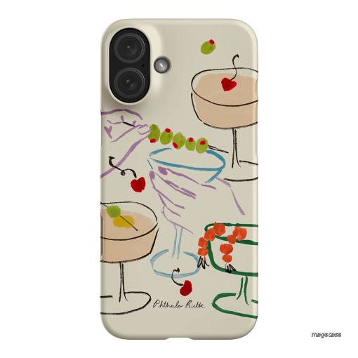 Cosmopolitan Dreams Printed Phone Cases by Phthalo Ruth - The Dairy
