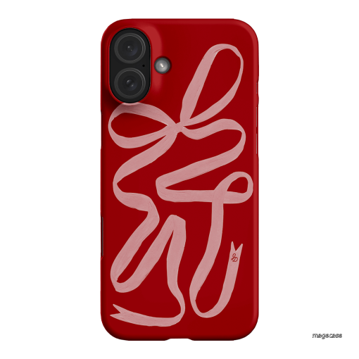 Cupid's Bow Printed Phone Cases iPhone 16 Plus / Snap by Jasmine Dowling - The Dairy